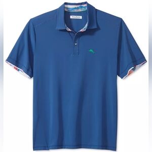 Tommy Bahama Men's Palm Desert Mira 5 O'clock Island Zone Quick-Dry Polo Shirt